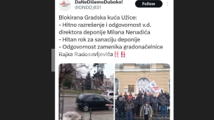 Protest zbog deponije "Duboko"